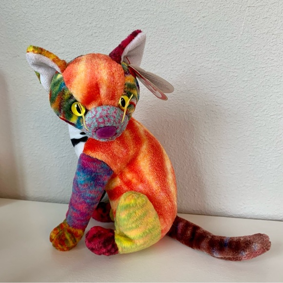 Ty Toys Ty Beanie Babies Kaleidoscope The Cat 200s Poshmark